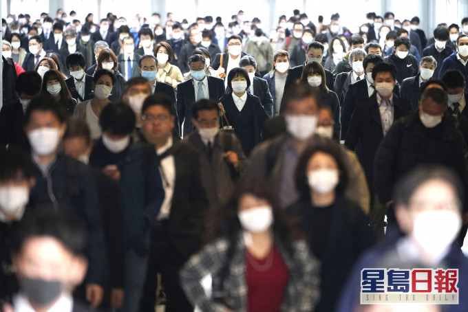 安倍晋三指新型肺炎疫情仍然严重。AP