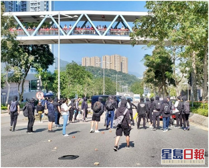 該網上眾籌的活動聲稱款項將支援示威活動。資料圖片