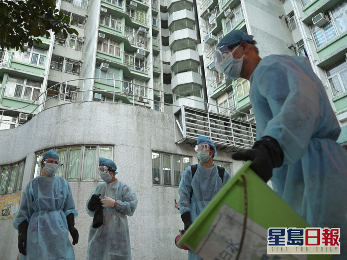 居樂富邨確診男患者源頭不明。資料圖片