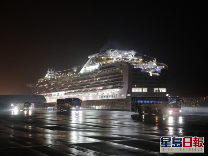 韓媒指南韓最快今日派總統專機接部分鑽石公主號郵輪上公民。AP