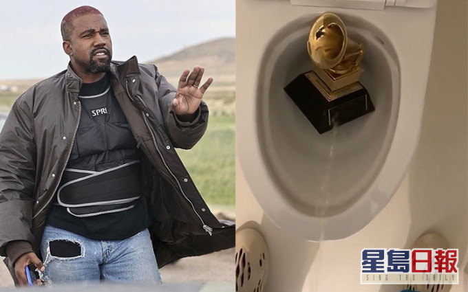 Kanye West向格林美獎射尿表不滿,並在Twitter對唱片公司開火。