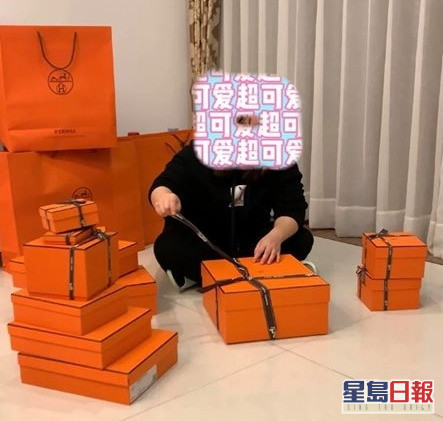 有网民一次过买了大量货品。(网图)