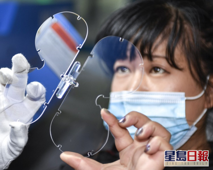 吉林延邊加緊生產防疫物資助力疫情防控。新華社