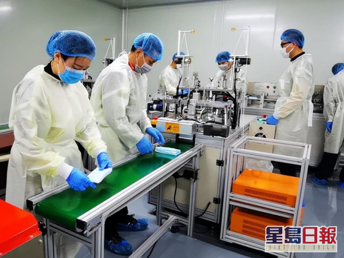 本地口罩生產資助計劃20條生產名額全數批出。資料圖片