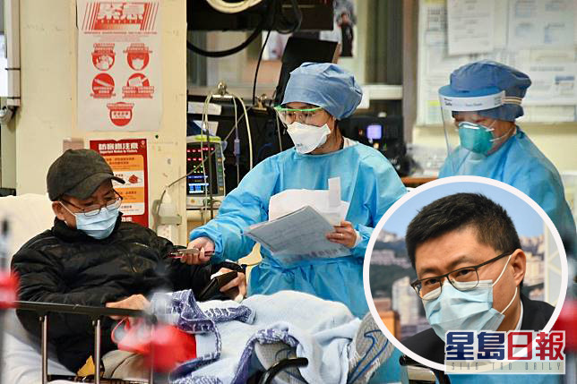 張子峯(小圖)指首階段擬恢復放射診斷治療,將陸續通知病人。 資料圖片