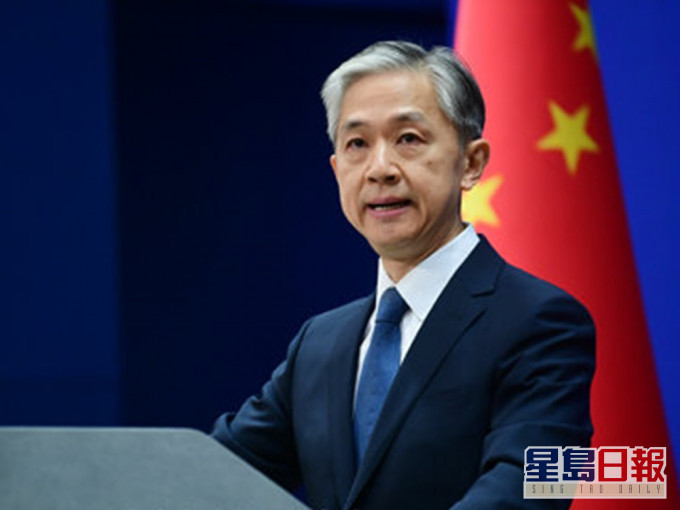 汪文斌稱,希望美方對中國不要有「酸葡萄」心理。外交部微博
