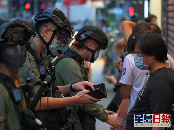 警方截查及拘捕多人。