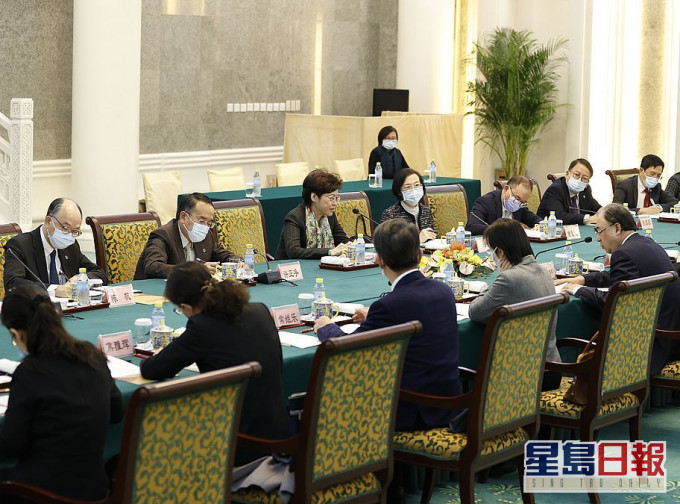 林鄭月娥今日繼續訪京行程。政府新聞處圖片
