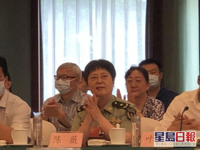 陳薇指全球第一針疫苗在3月16日在武漢注射。網圖