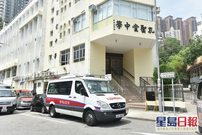 孔聖堂中學候任校長不簽約。資料圖片