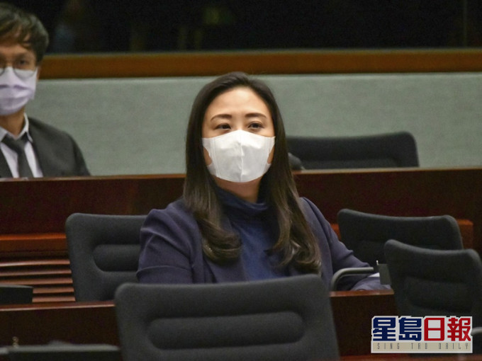 立法會議員葛珮帆。資料圖片
