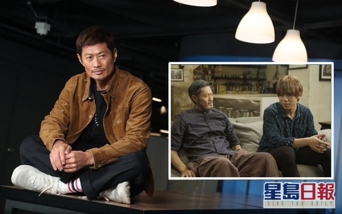 黃德斌與偶像姜濤合演父子,他覺得這個偶像唔易做。
