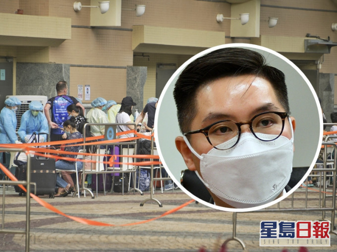 理大醫療科技及資訊學系副教授蕭傑恒(小圖)表示,感染變種病毒的菲傭及印度裔男子,或涉兩至三代傳播。資料圖片