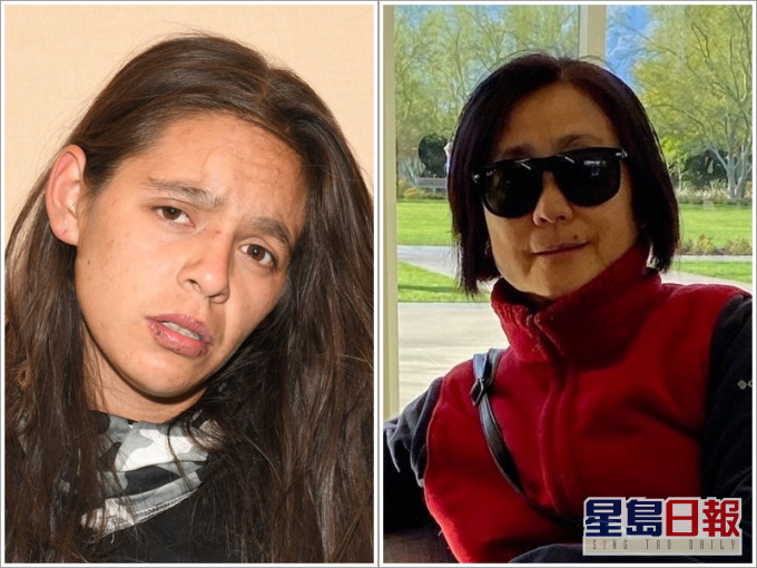 蒙托亞(左)被捕涉刺斃婦人Ke Chieh Meng(右)。網圖