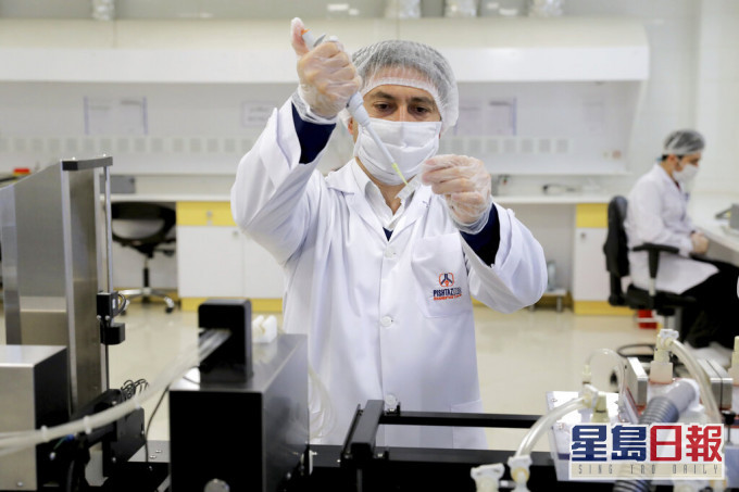 各國正研製新冠狀病毒疫苗。AP資料圖片