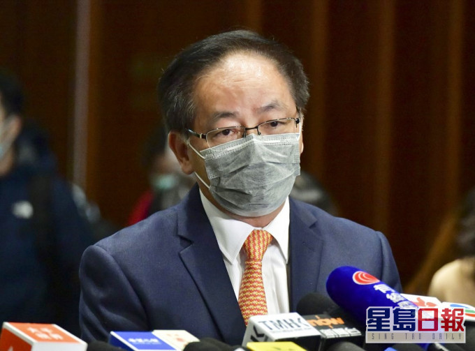 葉國謙指,不擔心被美方制裁。資料圖片