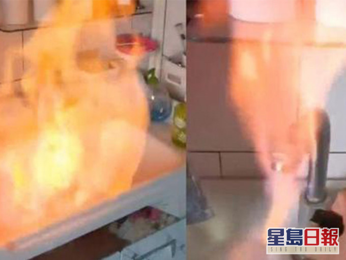 遼寧村內逾百戶自來水可點燃。網圖