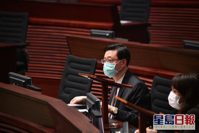 李家超指,過去5年,警員違反紀律被輕微處分的個案共有362宗。