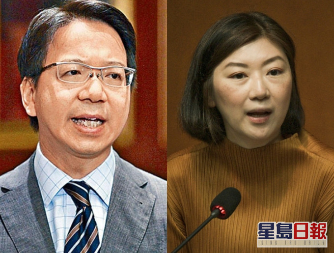莫乃光;容海恩。 資料圖片