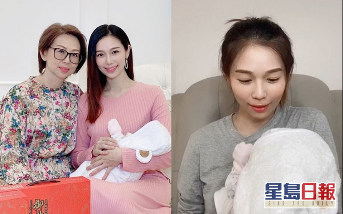月底宣佈秘密誕女的楊秀惠仍在馬來西亞坐月,故今日未能出席劇集宣傳活動。