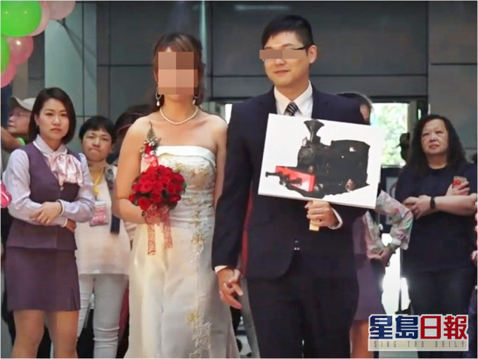 台铁新婚司机不幸罹难。网图