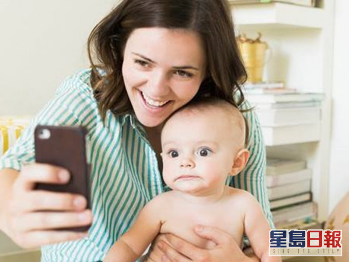 外婆網上狂曬外孫相。網圖/示意圖