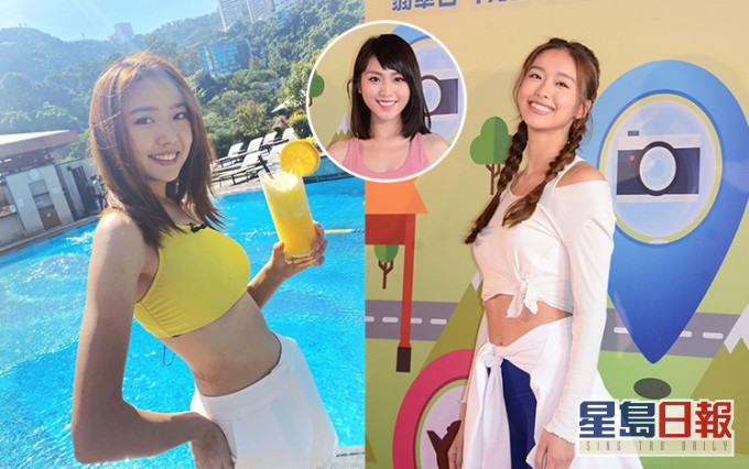 戴祖仪与曾淑雅在节目一同浸浴。