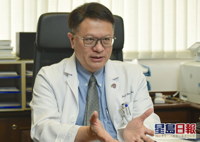 许树昌指只要医护人员及长者做好个人清洁及戴口罩,相信病房爆发疫情机会不高。 资料图片