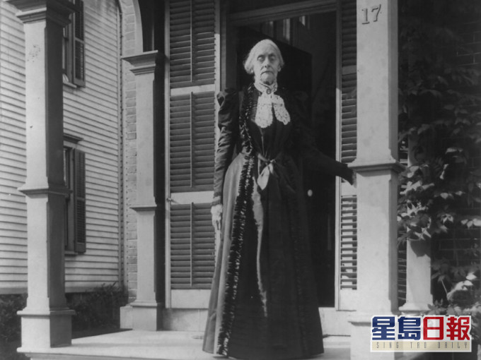 美國女權運動第一人Susan B.Anthony。