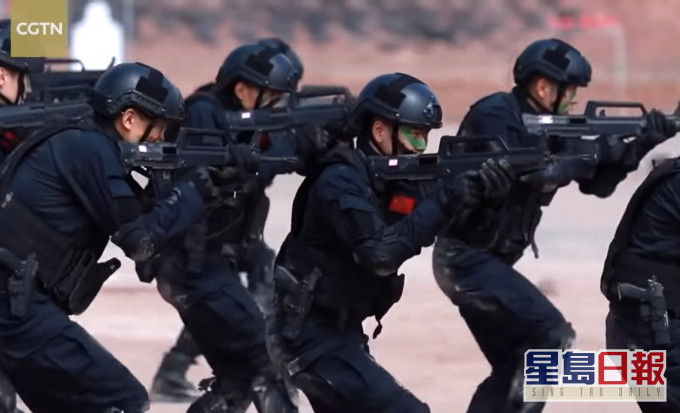 《暗流涌动——中国新疆反恐挑战》昨天在央视旗下CGTN播出,长约五十六分钟。影片截图