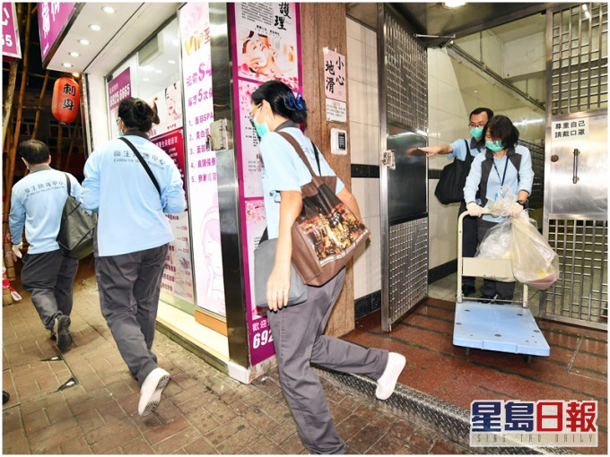 鴻裕大廈多4人中招,連同過去14天,這幢大廈共有13人染疫。資料圖片