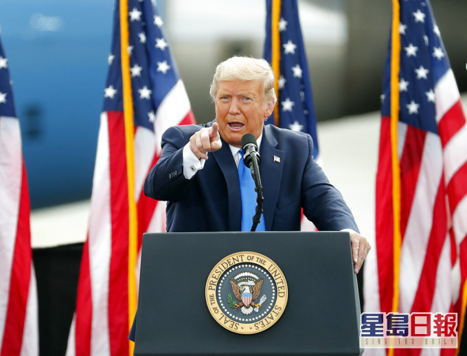 Twitter一度封鎖特朗普競選團隊帳號。AP