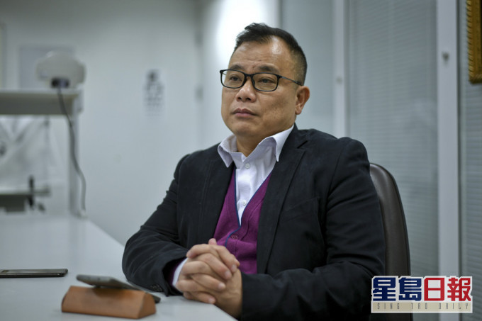 警察员佐级协会主席林志伟。 资料图片