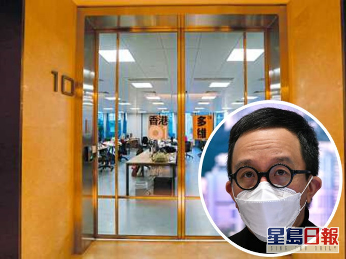 消息指該名《香港01》記者曾訪問梁卓偉。資料圖片