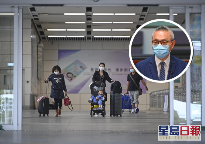 徐德義表示重新通關與否,疫苗並非唯一考慮因素。資料圖片