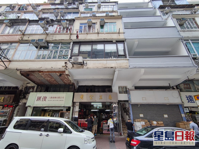 市建局指油麻地及旺角研究範圍內的3350幢現有樓宇中,約65%的樓齡超過50年。資料圖片