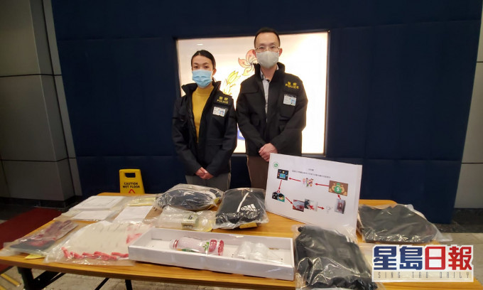 警方讲述案情。林思明摄