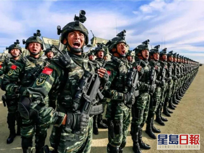 中国国防开支增长6.8%,军费稳定增长。(网图)