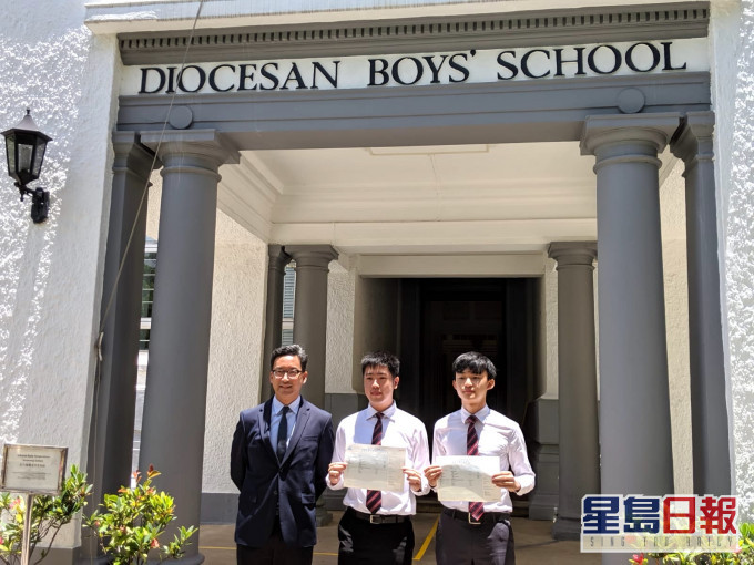 傳統名校拔萃男書院今年有兩位榜眼。