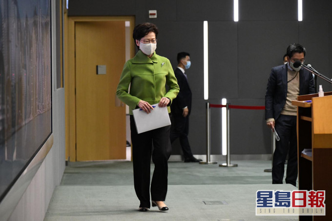 林鄭月娥強調任何方法選出來的特首均由中央委任。