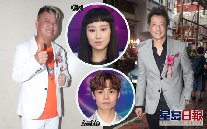阿叻与石修出席活动时,大赞《声梦》学员有潜质。