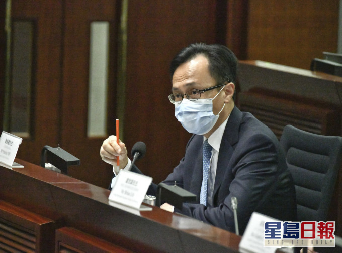 聶德權呼籲公務員接受檢測。資料圖片