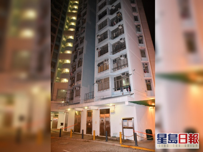 現場是高怡邨高志樓。
