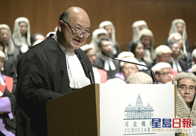 司法機構否認首席法官馬道立密會裁判官。資料圖片