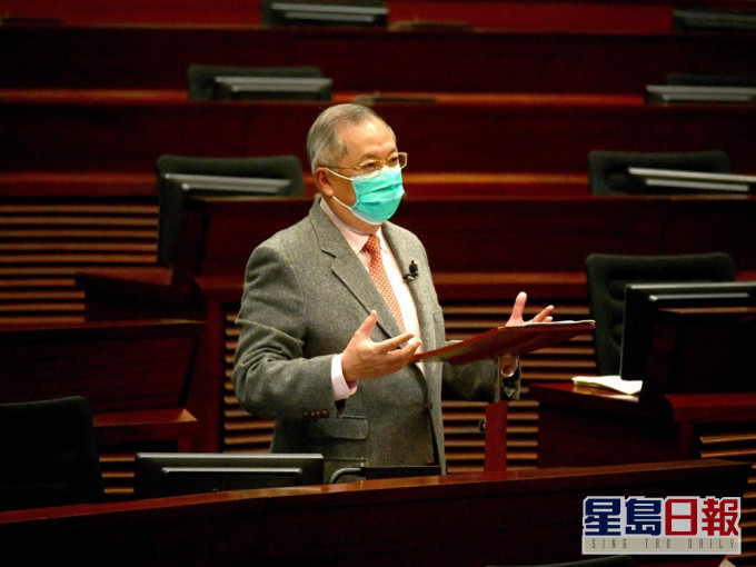 行政会议成员暨自由党主席张宇人。资料图片