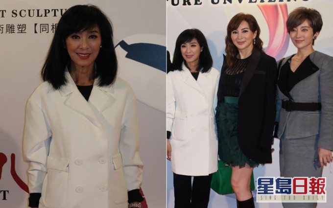 米雪之前留在內地工作,最近因要宣傳新劇才返港。