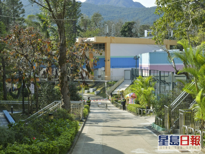 西貢戶外康樂中心被用作檢疫中心。資料圖片