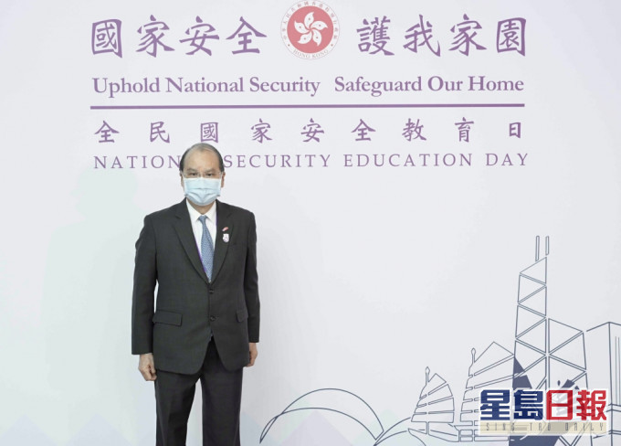 張建宗指《香港國安法》的實施立竿見影,令香港由亂變治,社會恢復平靜。張建宗網誌圖片