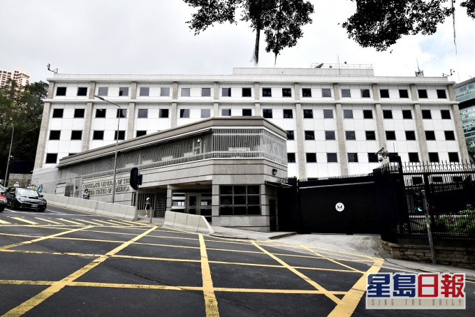 美國駐港澳領事館2名職員初步確診。資料圖片