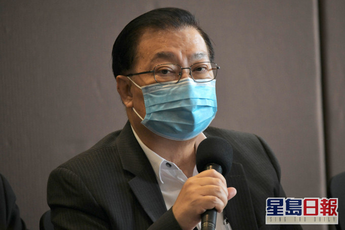 谭耀宗说,搞分裂国土及港独无出路。 资料图片